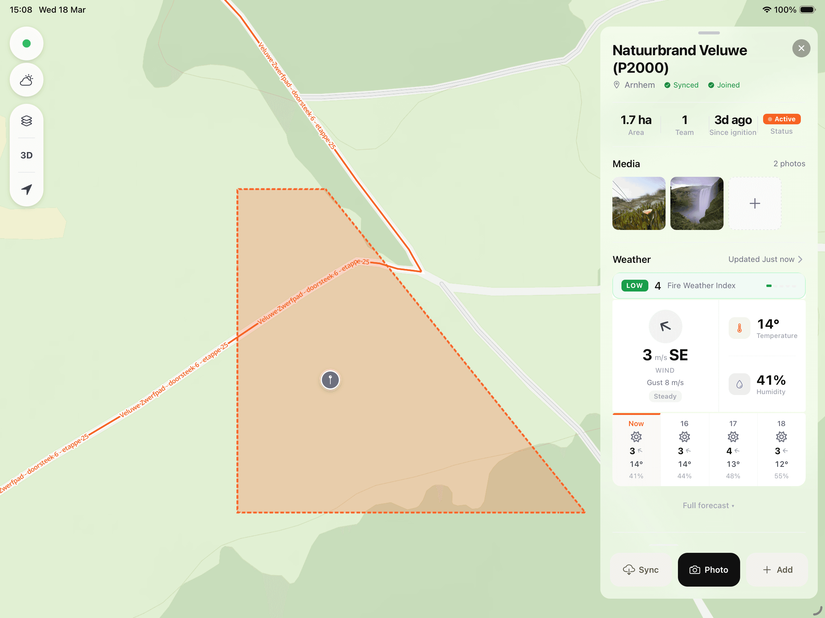 Field data from FieldKit appearing in the Analysis dashboard